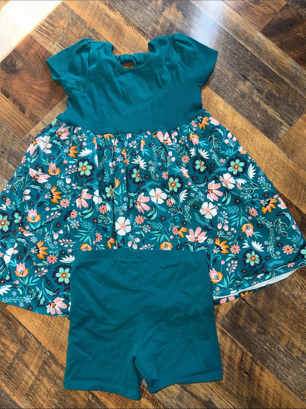 Girls dress with shorts
